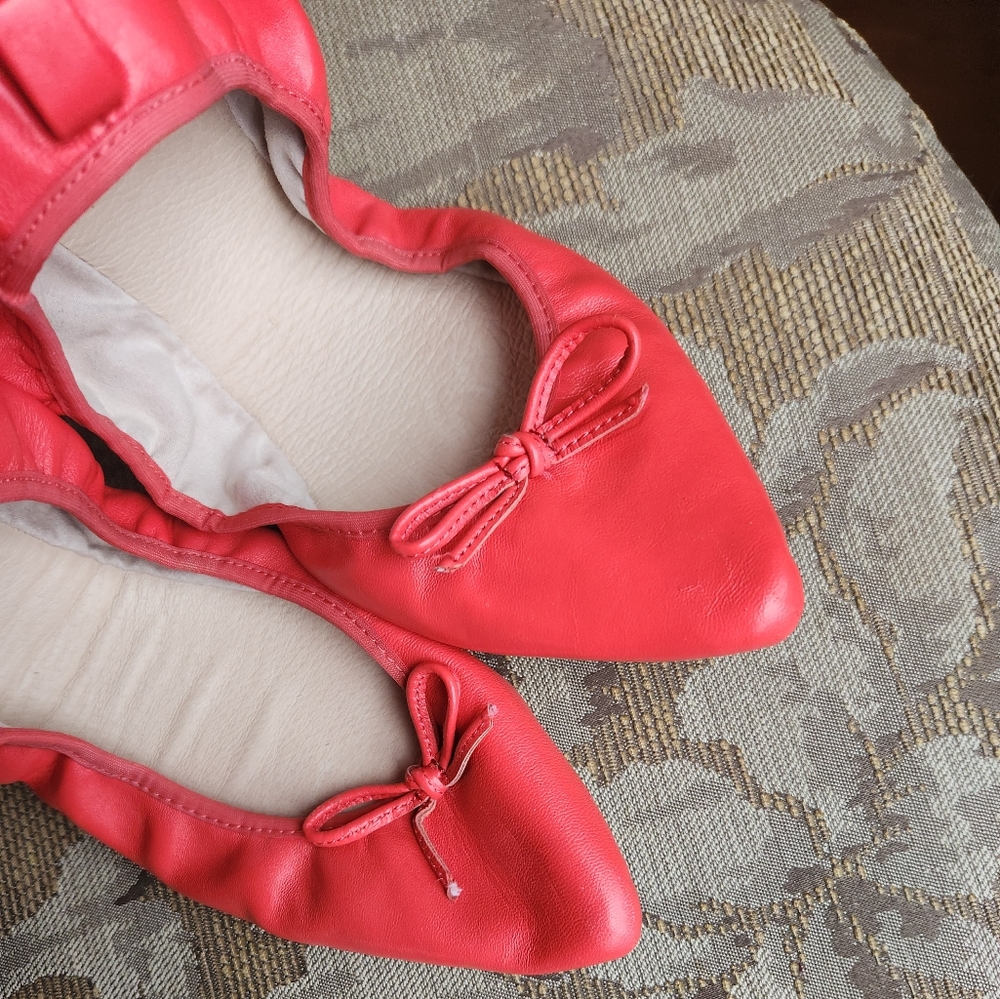 Abusa Foldable leather flats